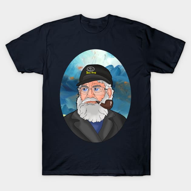 Sea Dog T-Shirt by lytebound